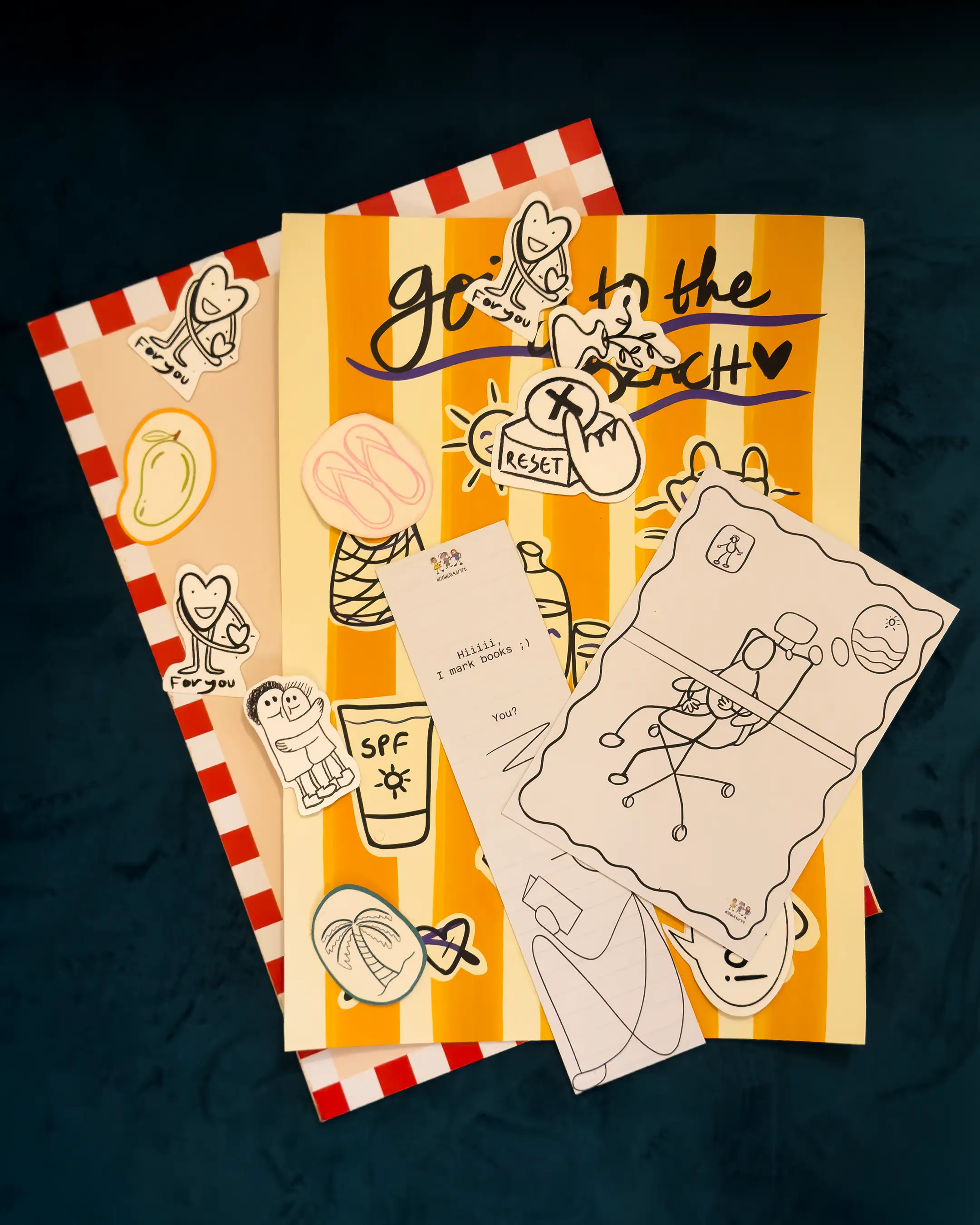 image showing items from the may mail