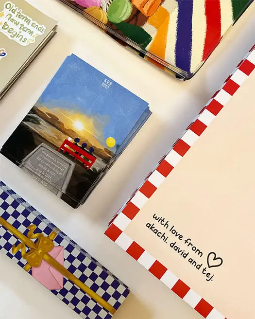 image showing items from the october mail